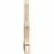 Ekena Millwork Redmond Rough Sawn Timber Gable Bracket, Douglas Fir, 72"W x 45"H x 4"D x 6"F, 15/12 Pitch GBW072X45X0406RED00RDF - alternate 2